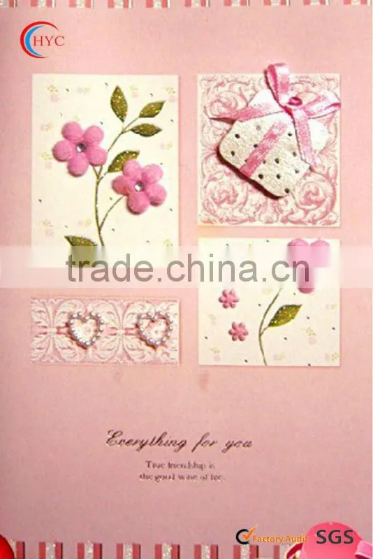 decorative handmade paper craft greeting cards