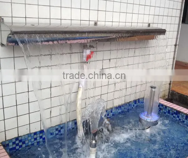 Swimming pool wall waterfall landscape artificial home decoration waterfall