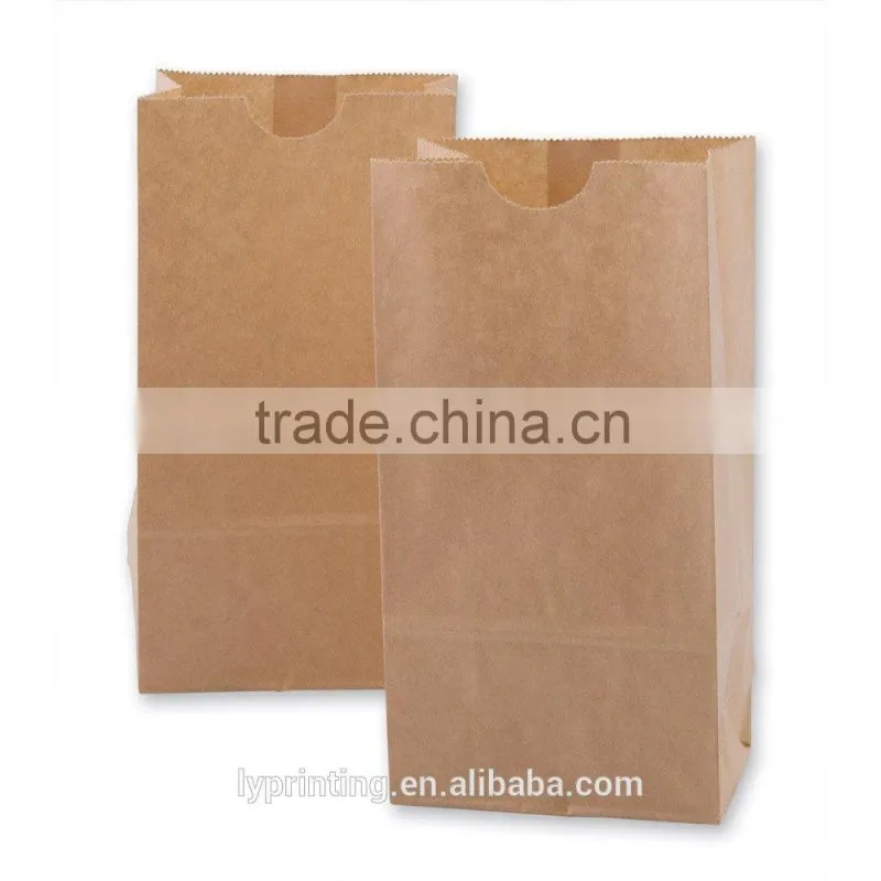 2016Cheap kraft paper bag kraft paper sleeve logo printing