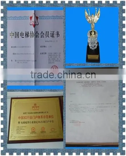 hot sale sliding aluminium guide rail for levator parts