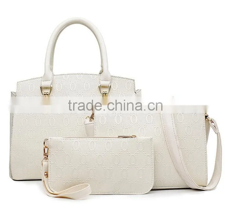 High Quality PU Handbag Crossbody Bag And Purse Set Western Handbag
