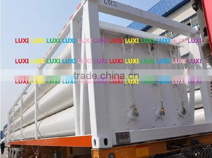 I6 CNG long tube skid, ISO standard, seamless steel, high pressure, large capacity
