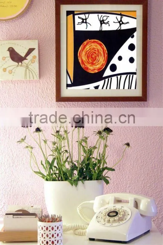 abstract handmade oil paintings of butterflies