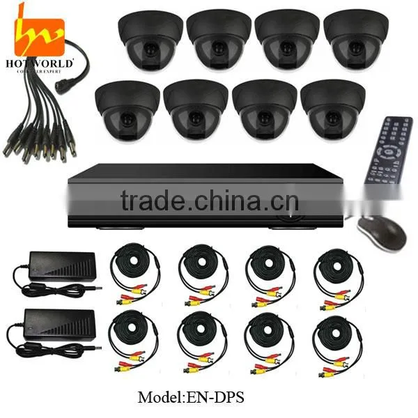 Outdoor standalone H.264 CCTV Camera DVR Kit /8ch dvr kit
