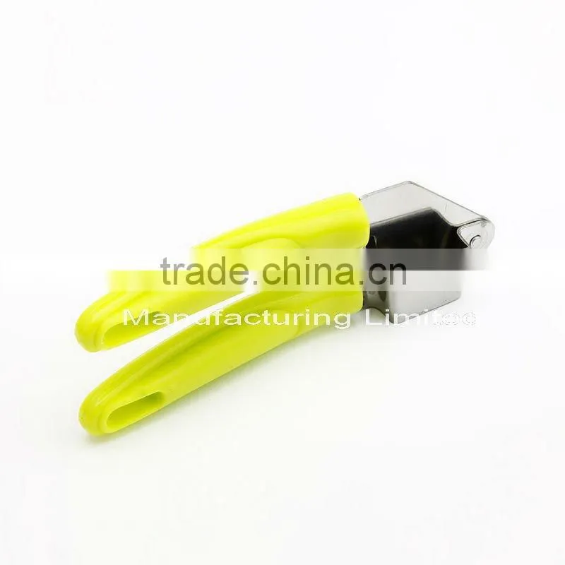 Useful kitchen tool -- stainless steel garlic press
