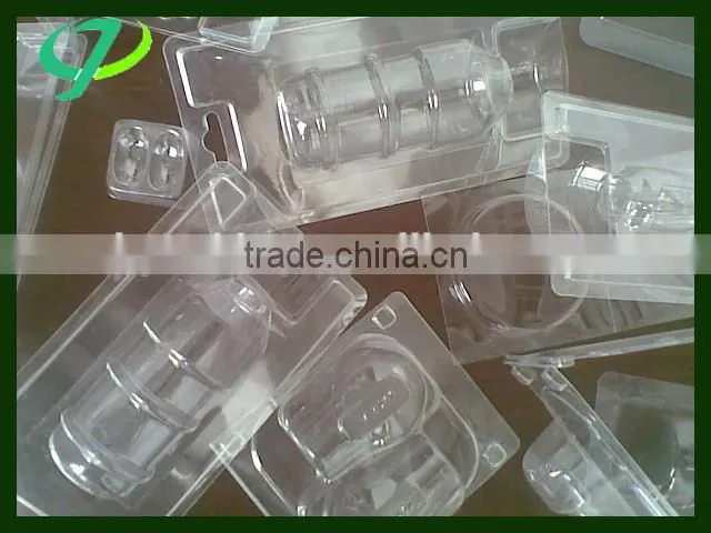 custom plastic clamshell blisters/plastic blister packaging for part