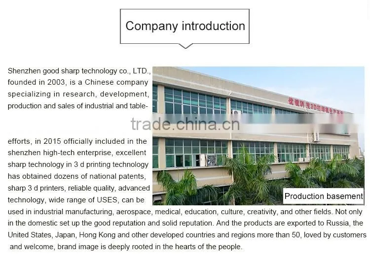 Rapid Prototyping Printer Usage And Digital Printer Type Rapid Prototyping 3D Printer With LED Display