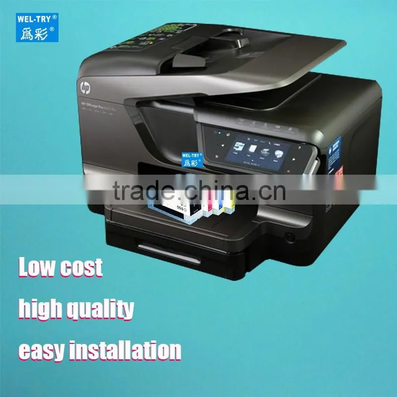 fit for HP Officejet Pro 8100 8600 8610 8620 8630 8640 8660 8615 8625 251DW rechargeable cartridge HP950/951 refillable ink car.