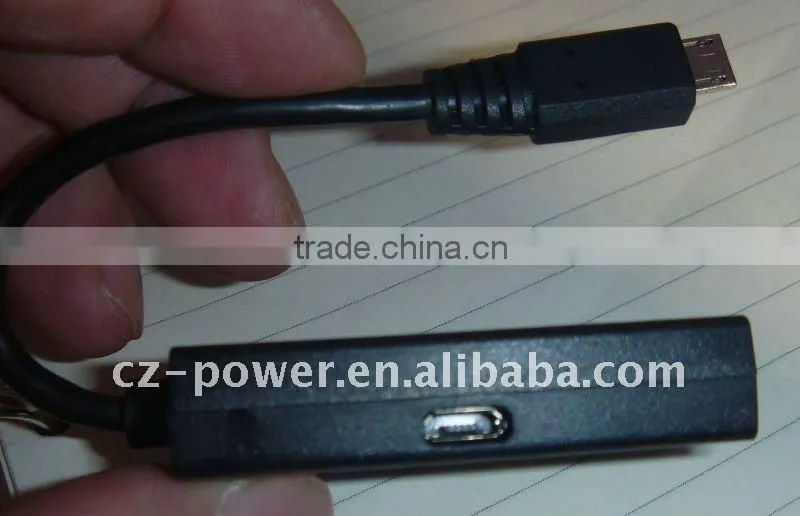 USB MICRO(B) TO HDMI ADAPTER (MHL to HDMI Adapter Cable)