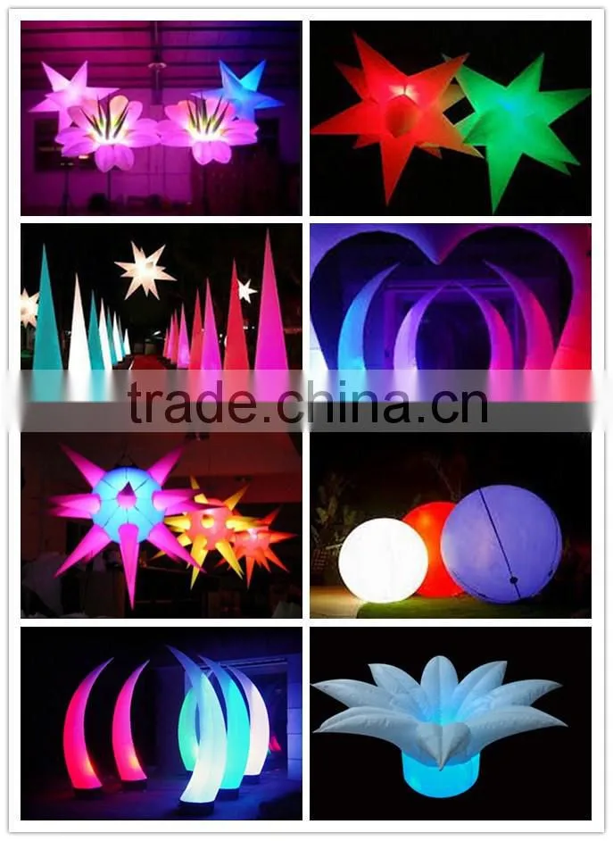 LED wedding decorative inflatable