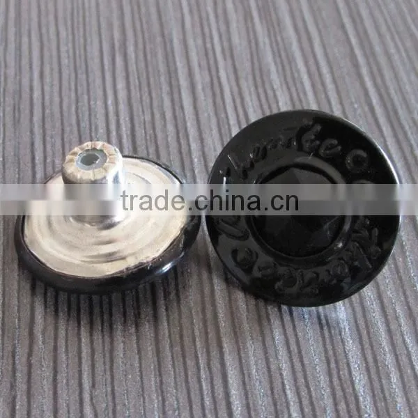 Black Fashion Metal Button For Jeans
