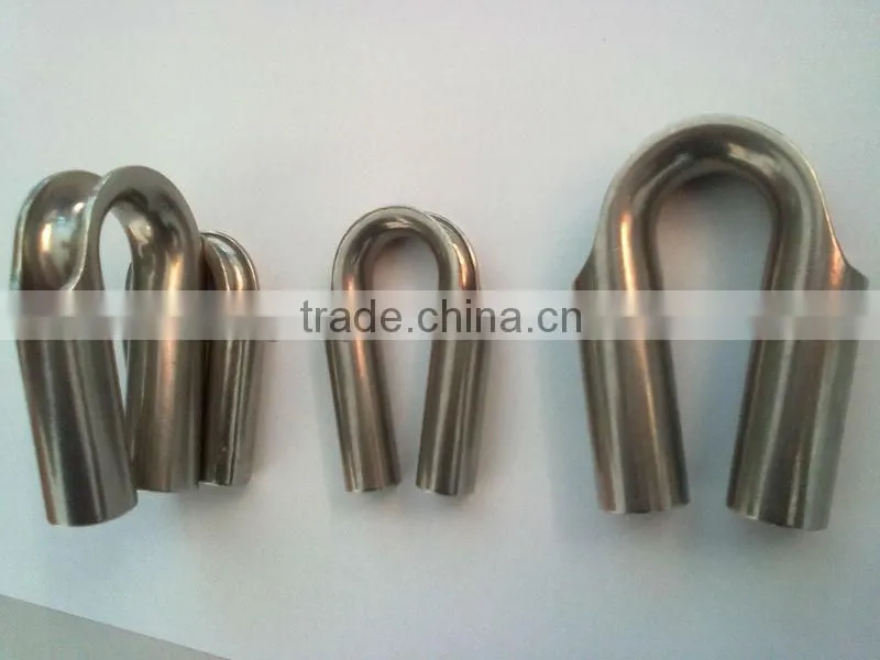 With/Without Gusset Wire Rope Tube Thimble