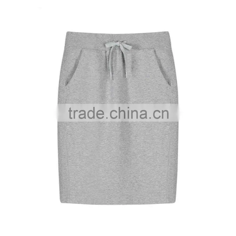 Wholesale 2016 high quality woman dress,straight single face skirt