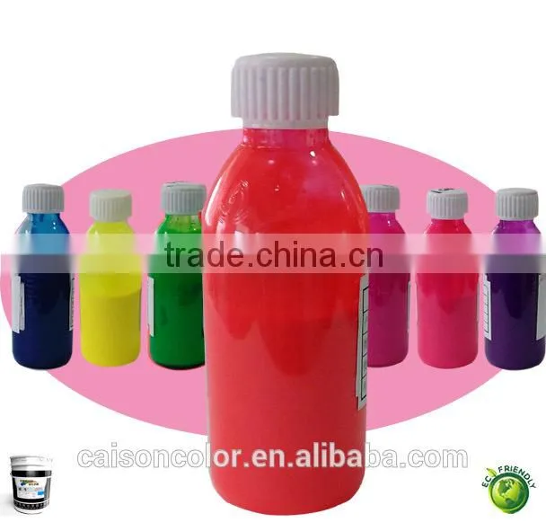 excellent performance fabric fluorescent paste pigments free sample