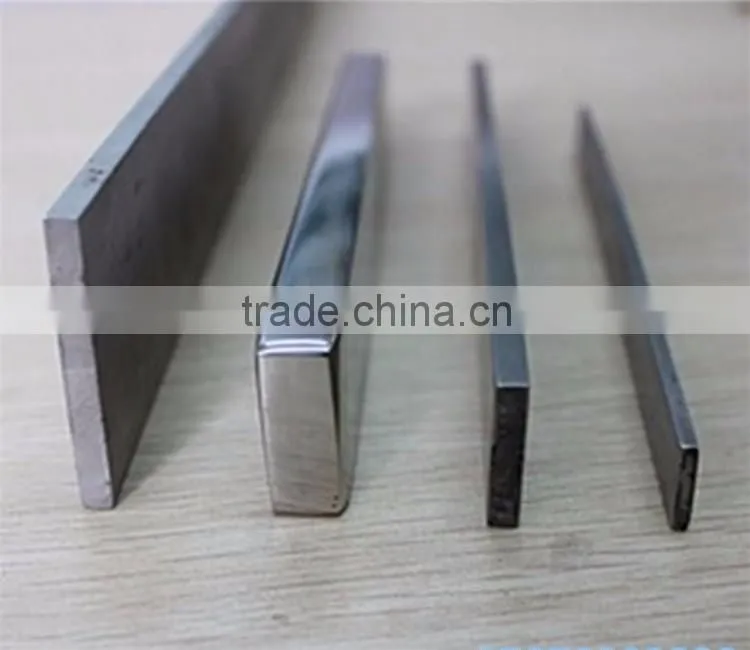 50mm x 50mm x 4mm Mill Edge industry material stainless steel flat bar