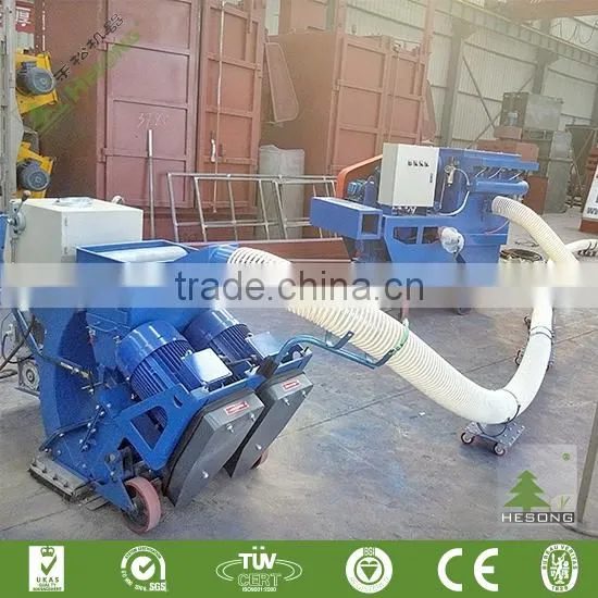 Single Blast Wheel Mobile Machine