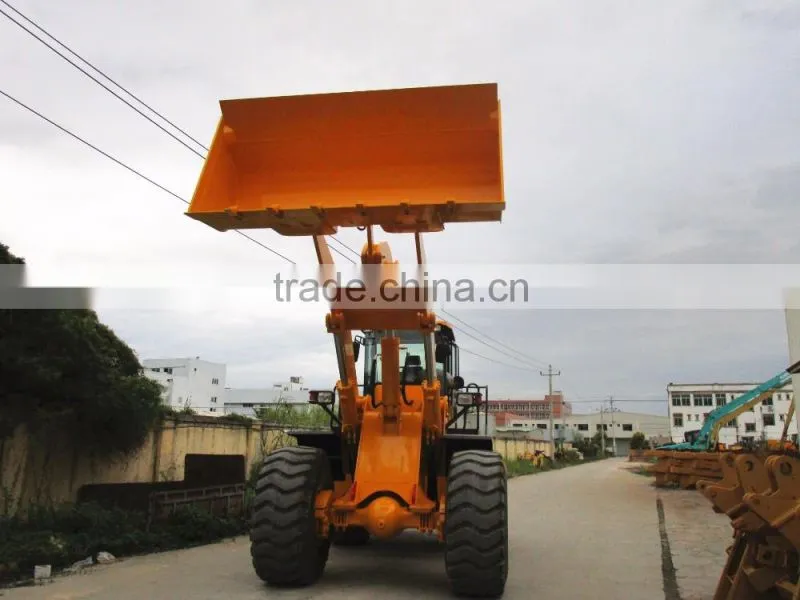 heavy equipment 7t large capacity wheel loader for sale with best price