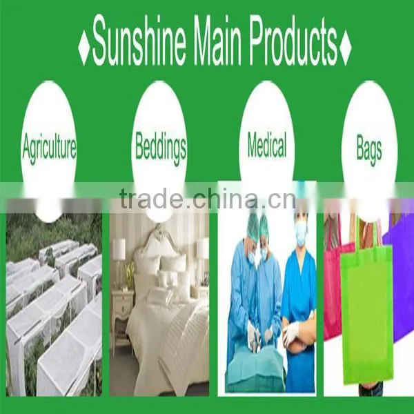 Nonwoven fabric bed sheet waterproof laminated non woven sheet