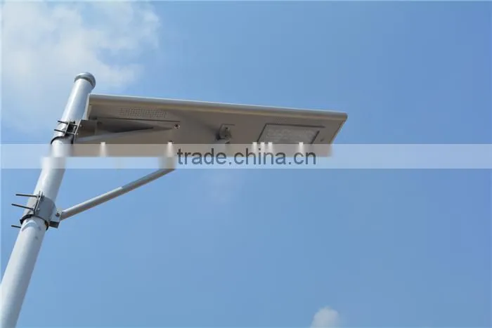 High brightness 80W LED100W PV All in one LED integrated solar street lighting