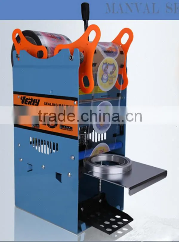 plastic cup sealer machine