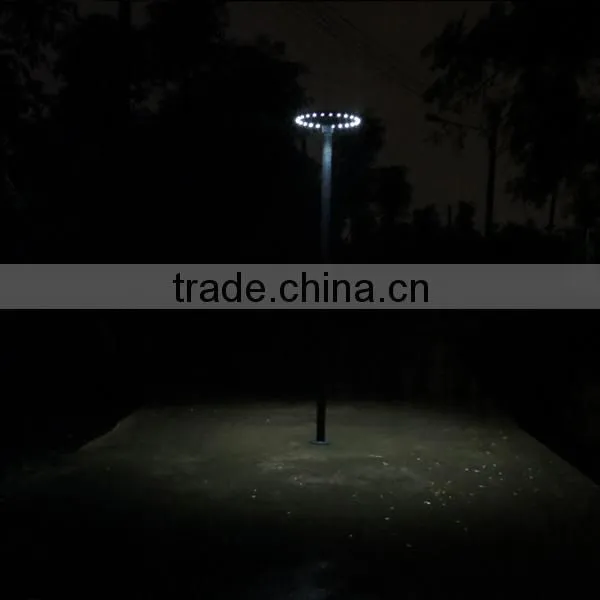 solar pole light with sensor,solar pole led sensor light export from China