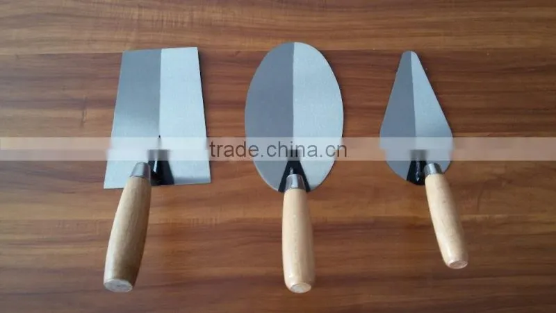 Bricklaying Trowel with Wooden Handle