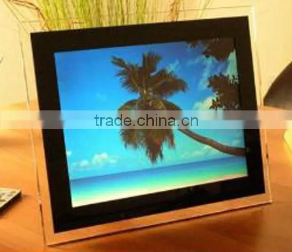 acrylic digital photo frames with wall mounted built in 15 inch digital photo frame