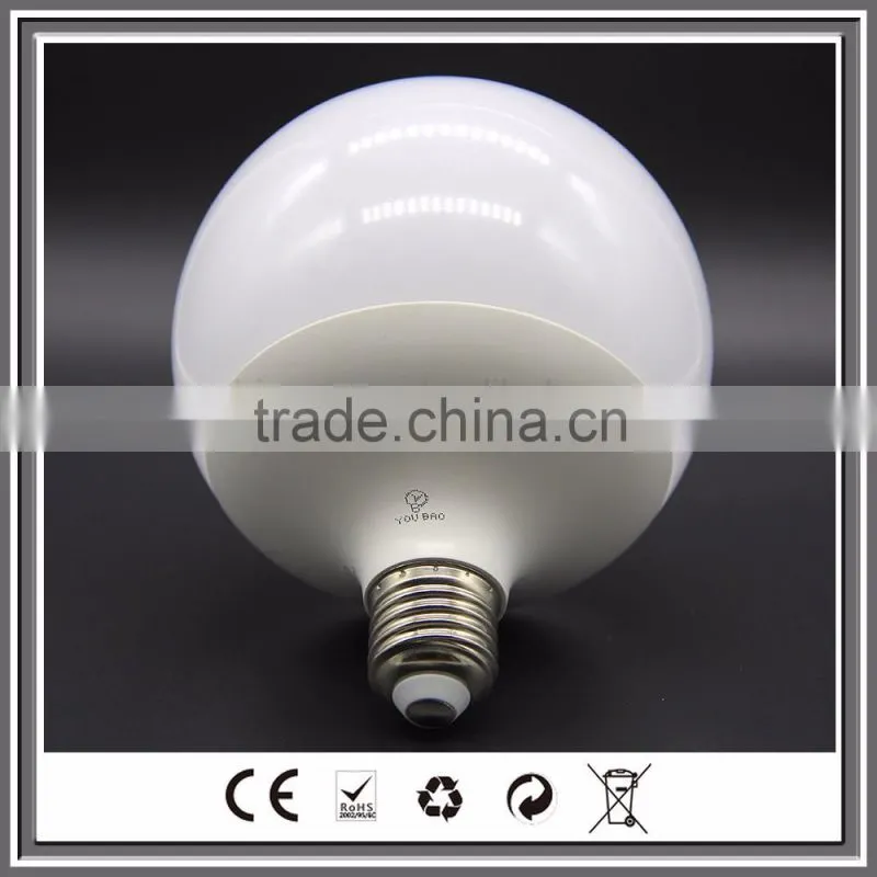 High lumen globe G120 E27 18w led light bulb