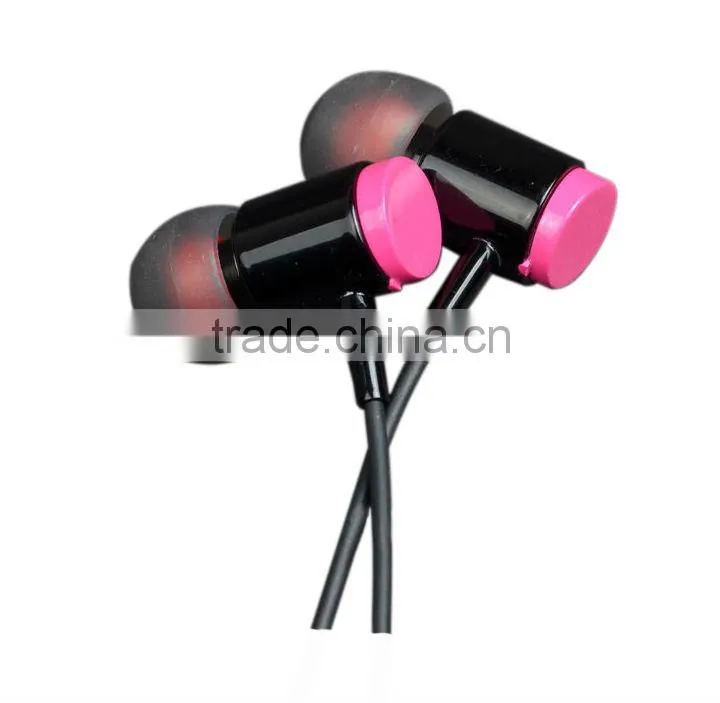 Hot sale metallic earphone with mic