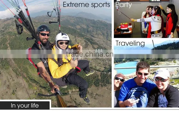 2014 Wholesale Price!!! Self-portrait Camera Handheld Monopod + Gopro adapter for Digital Camera Gopro hero2 3 CL-55-1