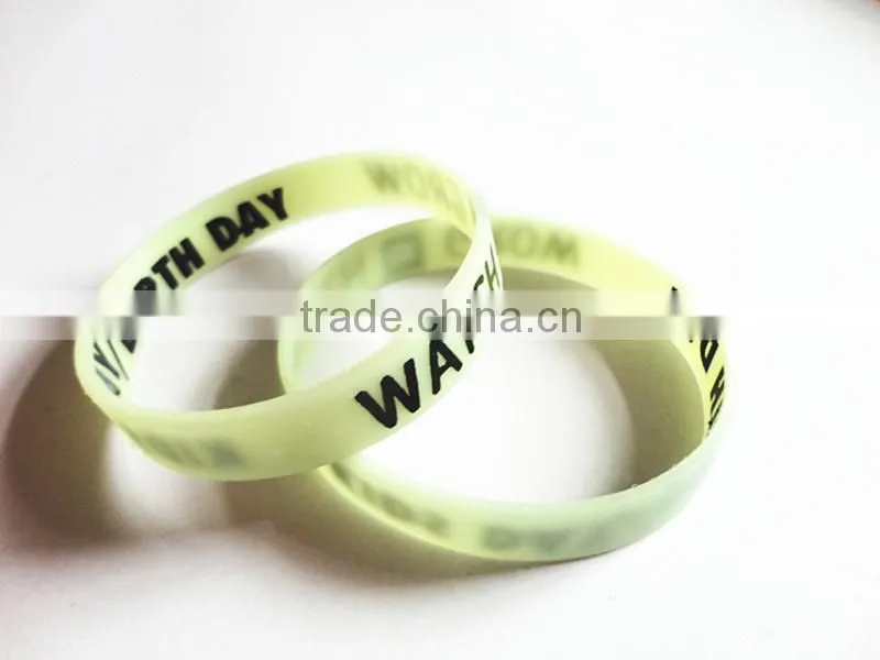 custom kids silicone bracelet