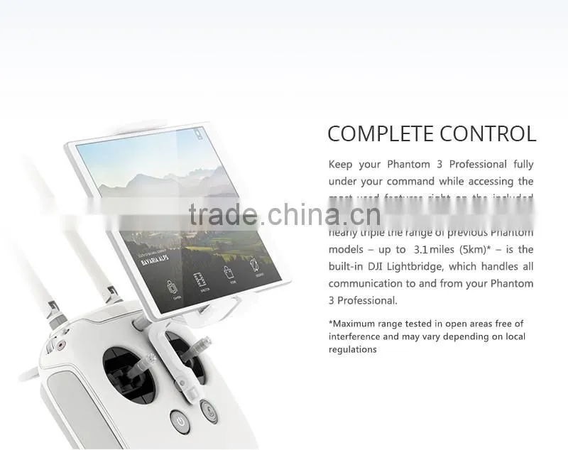 DJI Phantom 3 Professional Quadcopter 4K UHD Video Camera Drone