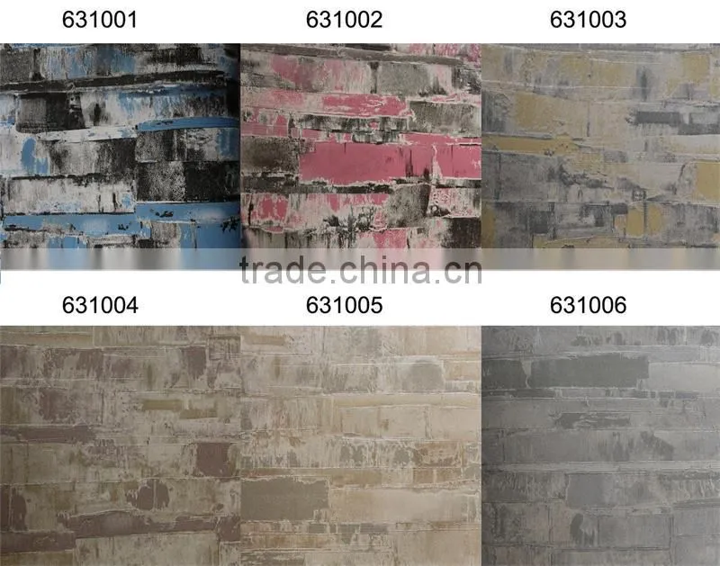 european bookshelf vinyl/pvc home / hotel / restaurant wallpaper