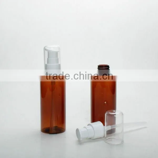 Treatment pump PET 100ml Red Clear