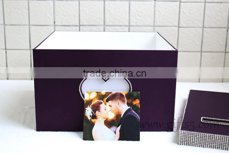 Personalized handmade keepsake boxes with photo frame