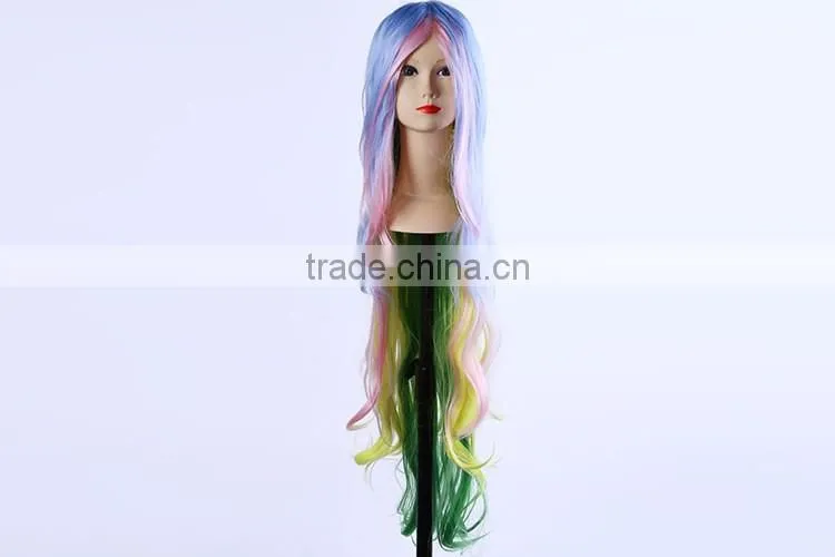 Braid Pull Half Up And Wear With Head Pieces Cosplay Costume Festival Synthetic Wig