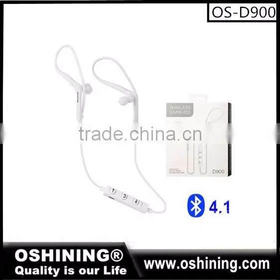 Promotional item wireless sport bluetooth earbuds with handfree MIC