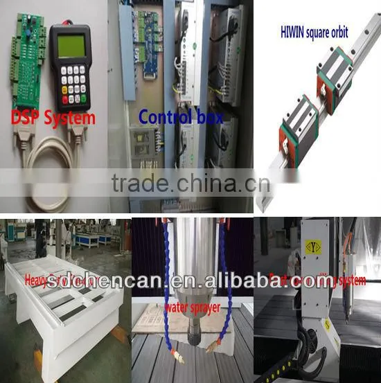 Shandong Heavy Stone/granite/bluestone/ceramic tile engraving and carving CNC Router Machine