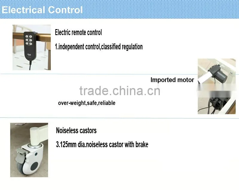 IDO-855E CE ISO certification hospital electric medical bed