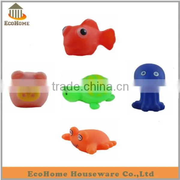 factory directly rubber bath toy animals, amazon supplier