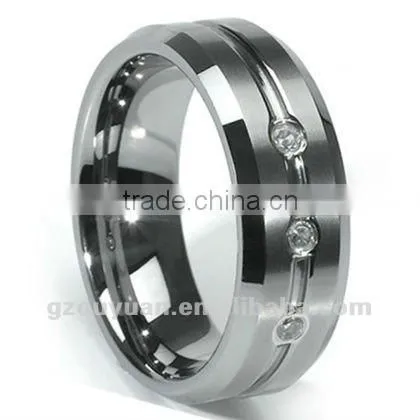 tungsten ring ,fashion wedding bands finger ring