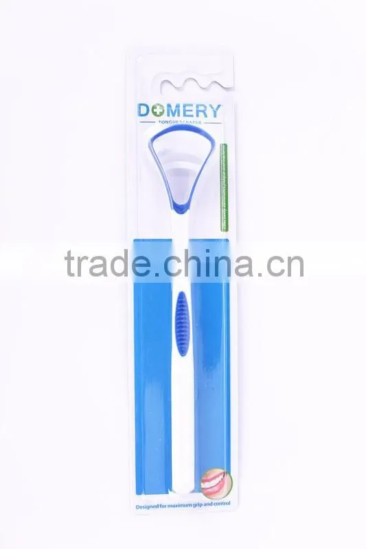New design oral care adult toothbrush with a tongue cleaner wholesale
