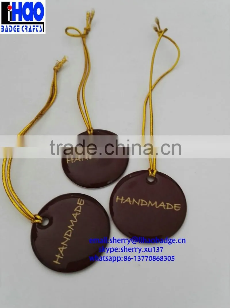 Customized Design Epoxy Hang Tag for Garment