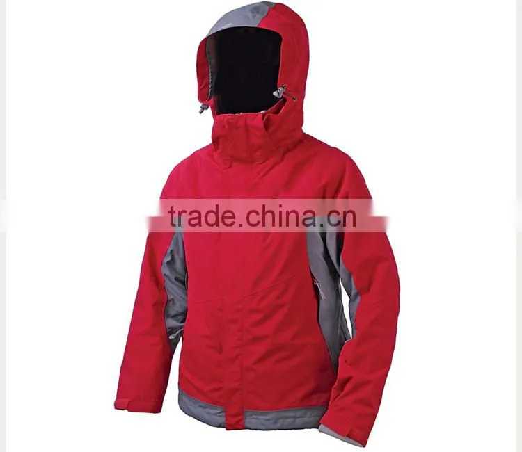 Hot stylish waterproof zipper womens winter clothes for fishing