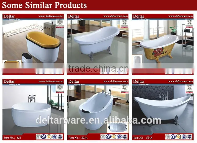 2014 China factory production free standing bathtub price, Brazil people style bathtub price, South America style bathtub price