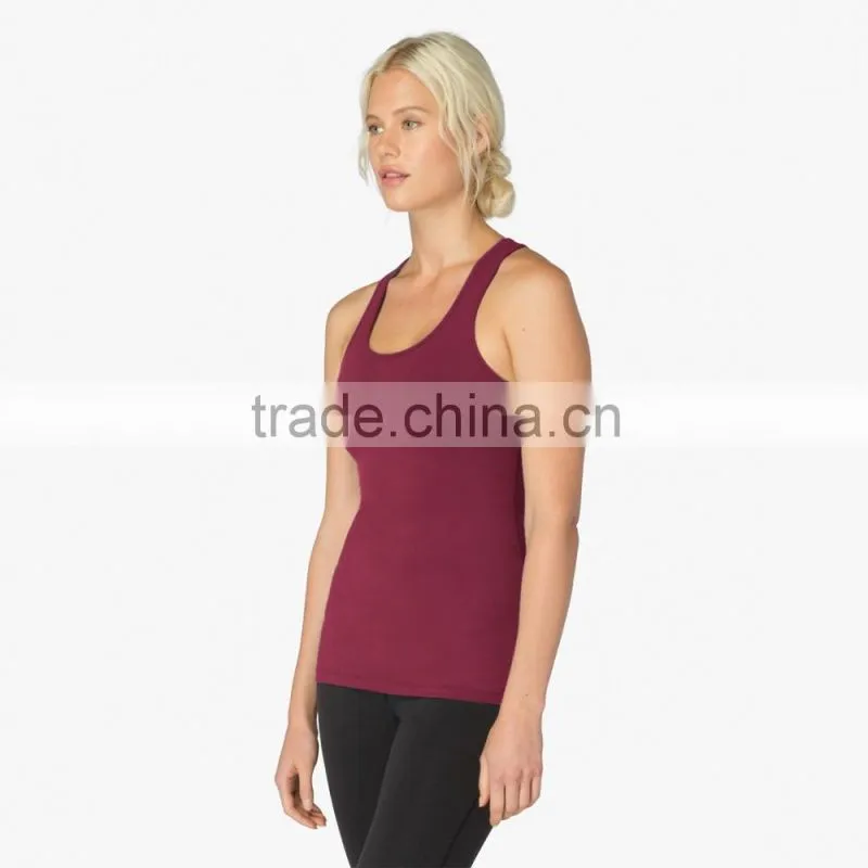2016 newest tank top women sports active wear clothing for running yoga jogging