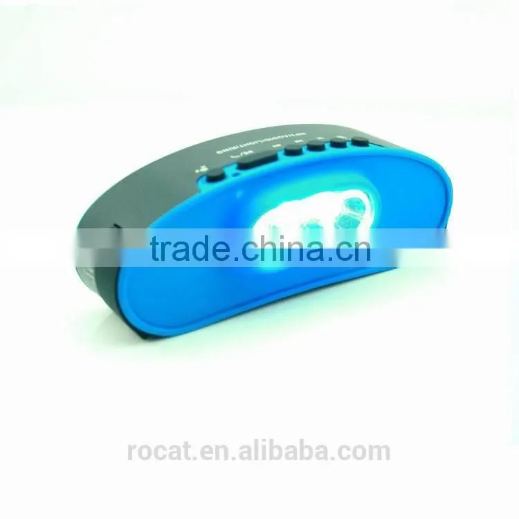 2016 mobile phone led lamp bluetooth speaker