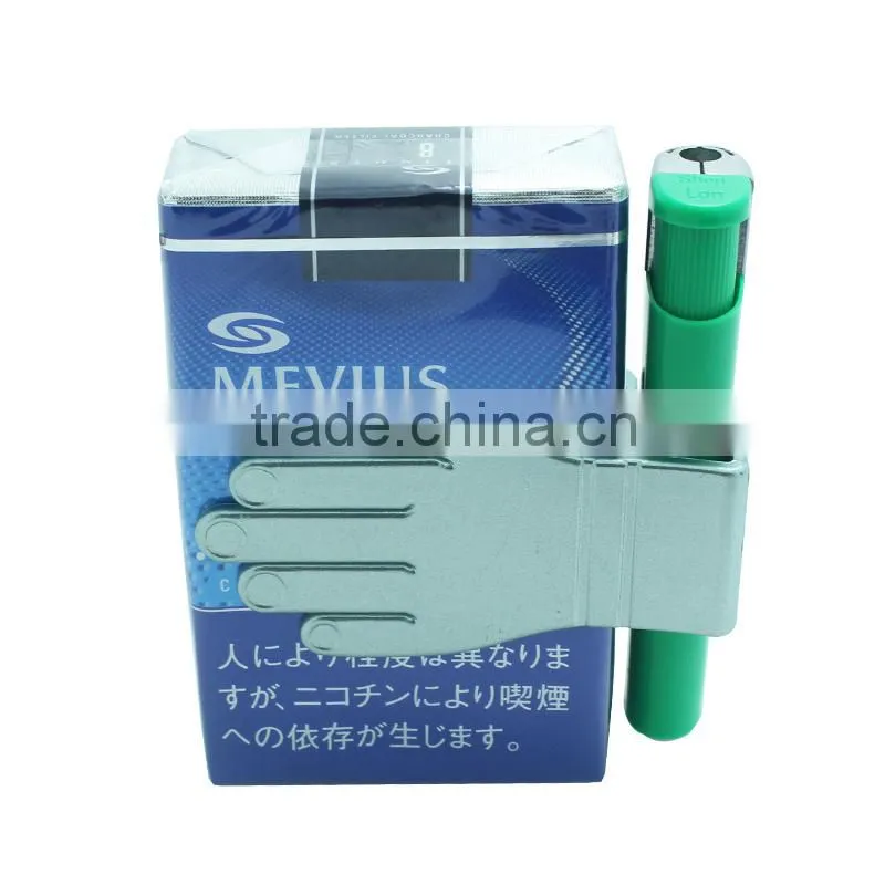Hand shape lighter holder lighter clip