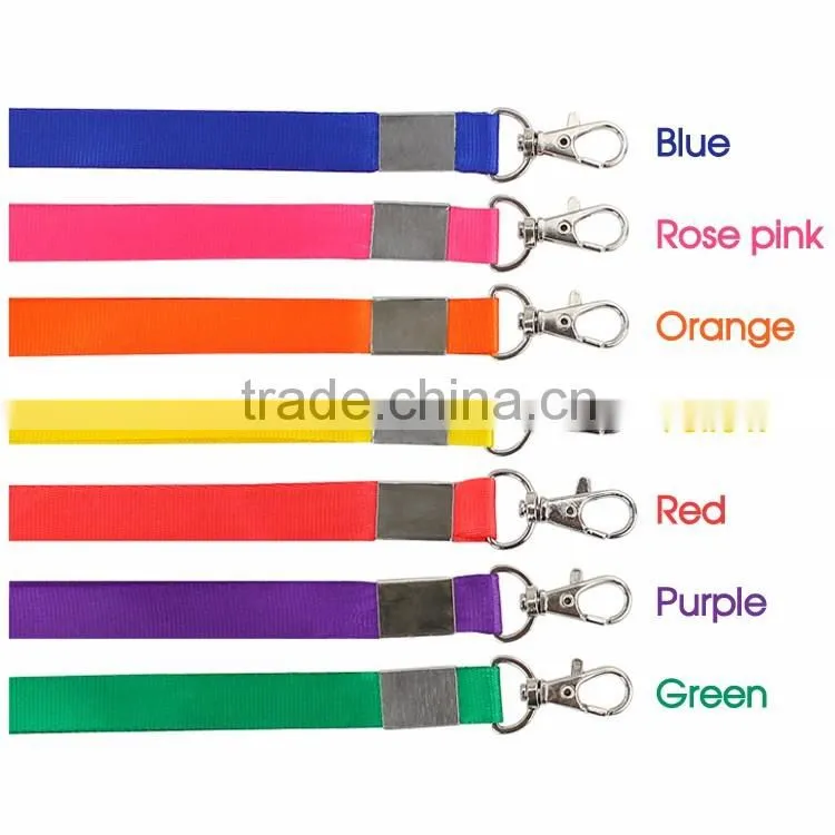 Printing lanyard with pvc card holder