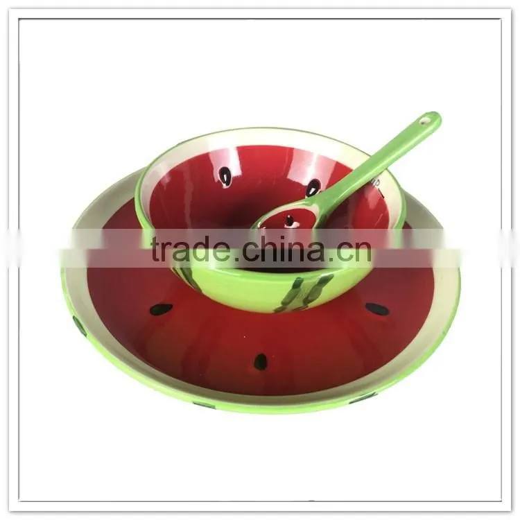 Custom design unbreakable melamine dinner set